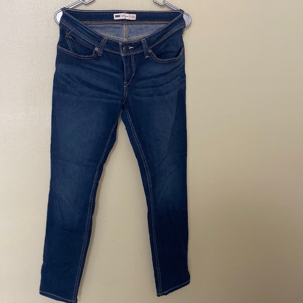 Levi bold curve low rise skinny denim jeans size 11m or 30/32